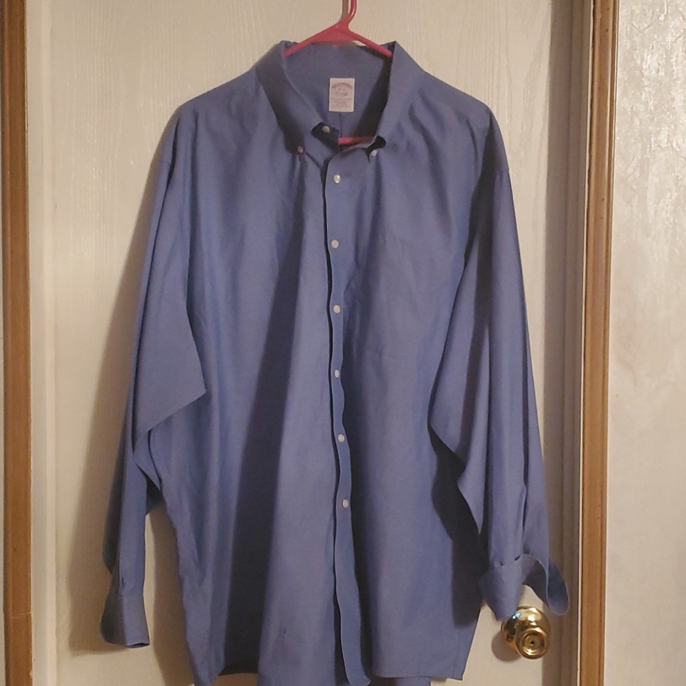 Brooks Brothers Men's Dress Shirt, Size 19 - 35